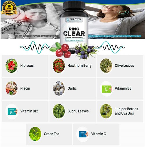 Ring Clear Ingredients